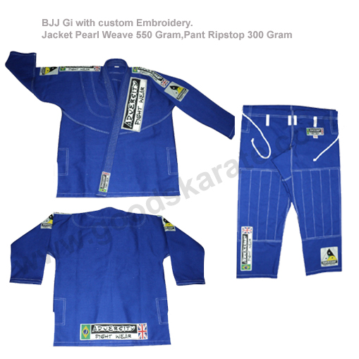 Bjj Gis With Custom Embroidery